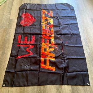 Firebeatz autographed Flag